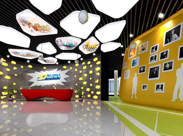 37玩網(wǎng)絡(luò)科技有限公司廣州總部辦公室裝修設(shè)計